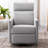 Modern Rocking Recliner Chair With High-Density Foam And Sturdy Wood Frame-116844587