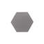 Poignée d'armoire hexagonale solide, paquet de 10-70921000