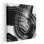 «Swirl IV Black and White», reproduction d'art sur toile
