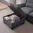 Modern Modular L Shaped Chenille Sofa With Reversible Ottoman, Storage, Removable Washable Cushions, USB Ports & Cup Holder For Living Room-1324596643