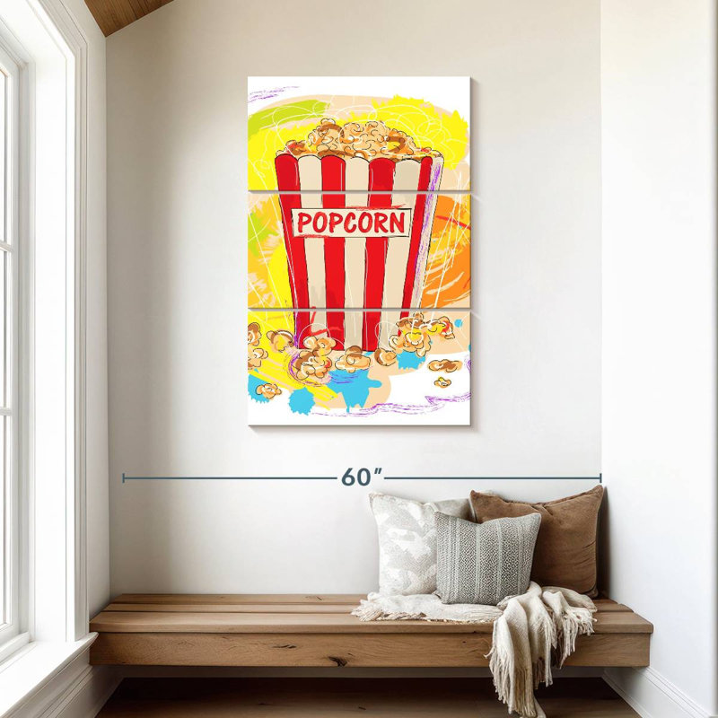 Yarlin Popcorn, 45" H x 28" W