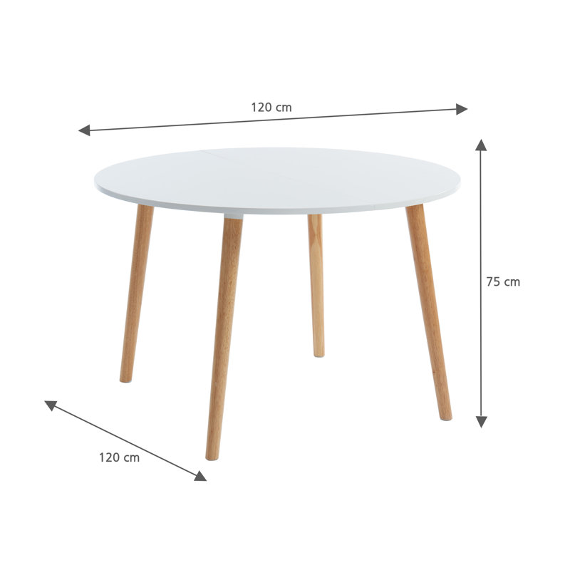Walkerville Round 160Cm L Dining Table