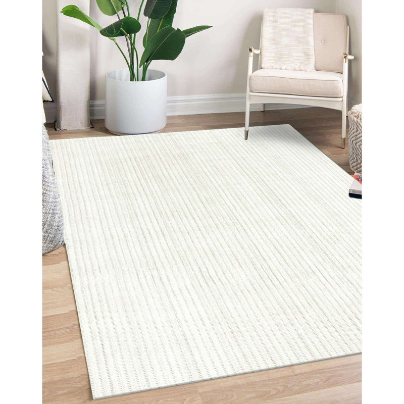Sven Pizano Wool Area Rug, Rectangle 5' x 8'