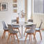 Metal Base Dining Table-994685813