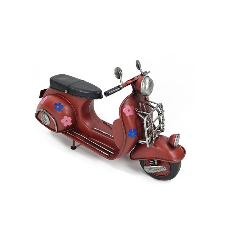 Strock Transportation Figurines & Sculptures, Red