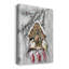 Oiseaux d'hiver - reproduction sur toile tendue-690365470