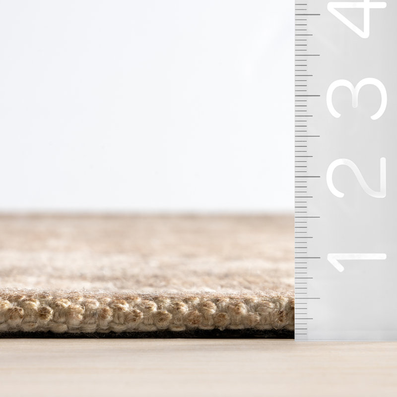  Tapis en laine et coton Evermore Medallion, Rectangle 9 pi 6 po x 13 pi 6 po