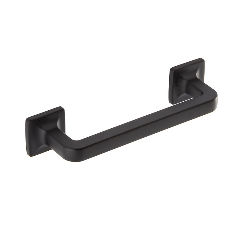 Boise 3-1/2" Center to Center Matte Black Bar Drawer Pull Multipack, Matte Black