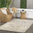 Lotus Vintage Machine Washable Indoor/Outdoor Area Rug-1865285712