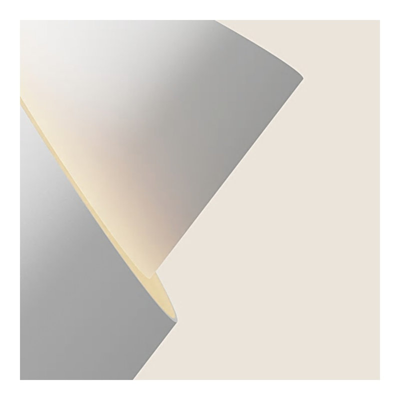 Croissant Pendant Light, Snow, White