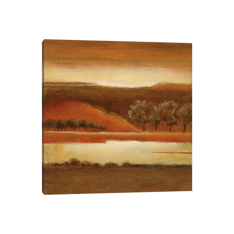 Mountain Valley I by Ursula Salemink-Roos - Wrapped Canvas Gallery-Wrapped Canvas Giclée, 30.48 cm H  x 30.48 cm W