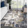 Colborne Abstract Gray Area Rug