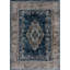 Tapis bleu tissé à la machine-70086082