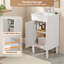 Armoire de salle de bain 18 po style français avec rangement-150115445