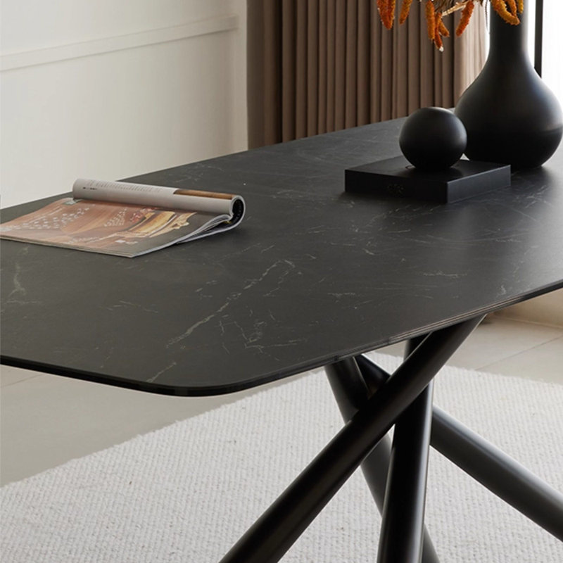 Table de salle à manger italienne,  29.13"H x 70.86"L x 35.43"W