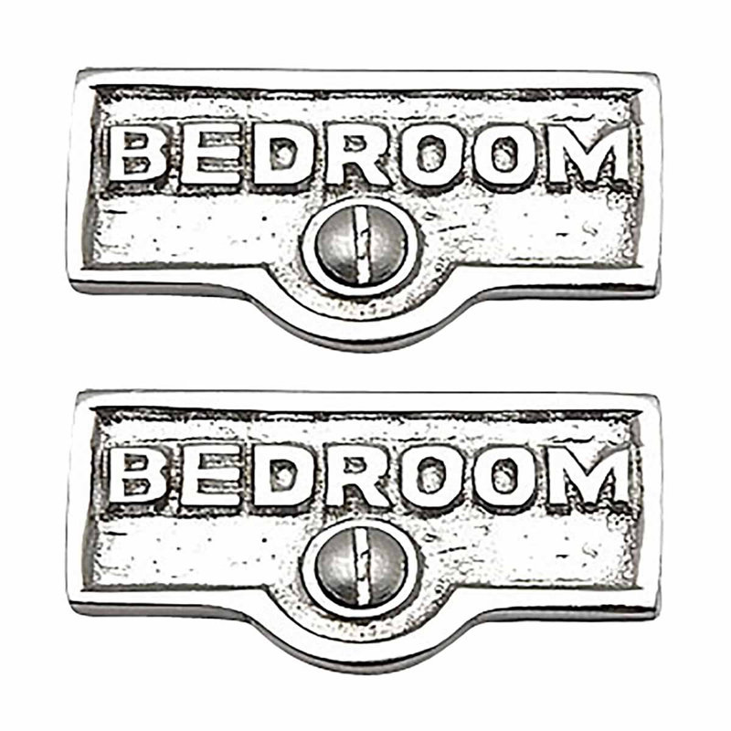Switch Tags Bedroom Name Signs 1-Gang Rocker Wall Plate