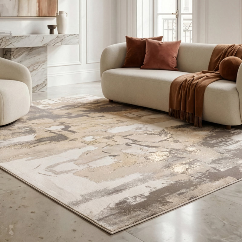 Sabrie Abstract Area Rug, Rectangle 120 x 160 cm