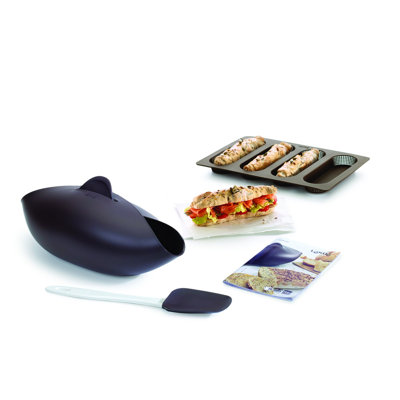 Lékué 3 Piece Non-Stick Silicone Bakeware Set