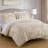 Valor 7-Piece Bed in a Bag Jacquard Floral Comforter Set with Sheets-2077348437-2037990667