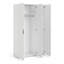 Diamone 3 Door Manufactured Wood Wardrobe-983155847