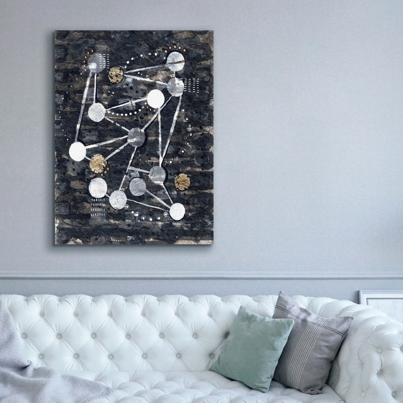 Toile épique Graffiti «Phases» par Lori Arbel, 40 po x 54 po, H 54 po x l 40 po