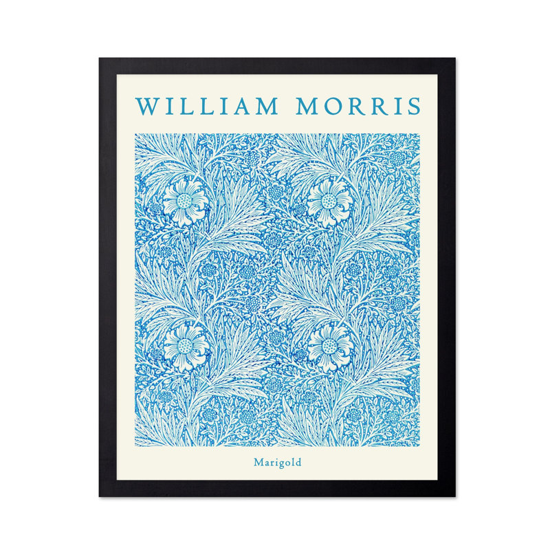 William Morris - souci n ° 7, 11"H x 14"W, Canvas, Unframed