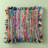 Rafi Multicolor Striped Chindi Hand-Woven Throw Pillow Cover-1065412710-1065412709