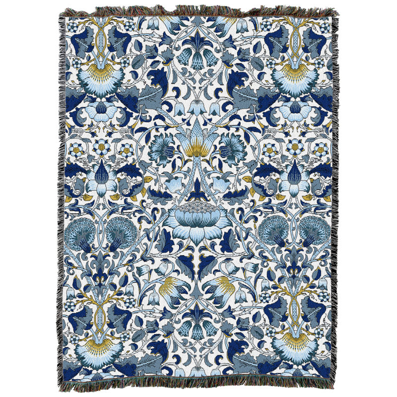 Kids Unisex Lightweight Cotton Fleece Throw Blanket, 72" x 54"