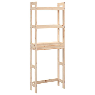 Alarice Solid Wood Bathroom Shelves