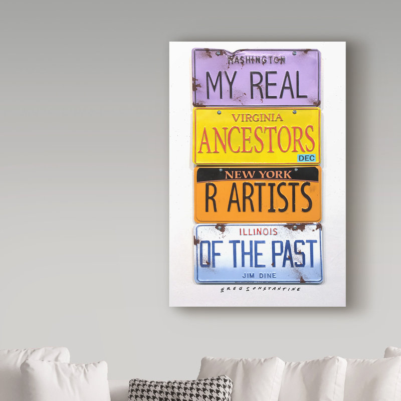 «Dine Real Ancestors» de Pendik, reproduction de photo sur toile tendue, H 32 po x l 22 po x P 2 po