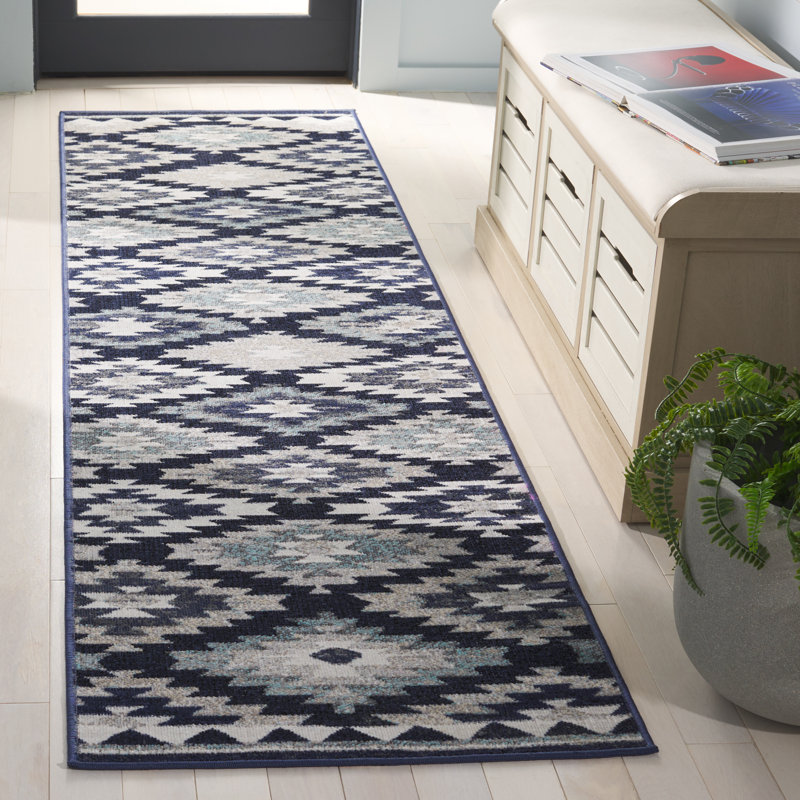 Depuy Performance Southwestern Indoor/Outdoor Area Rug, Runner 2'3" x 8'