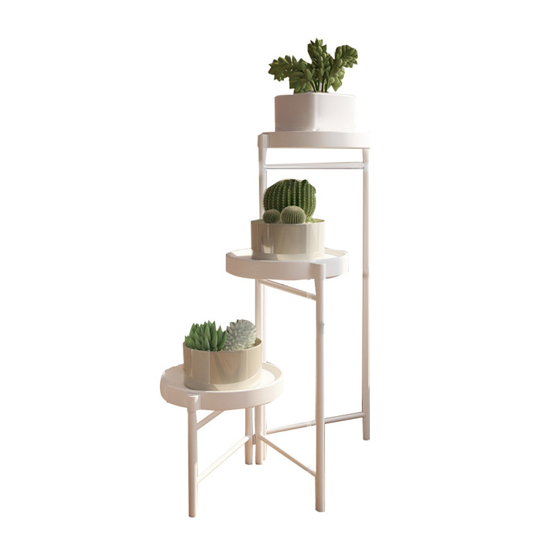 Tahitha Plant Stand, White