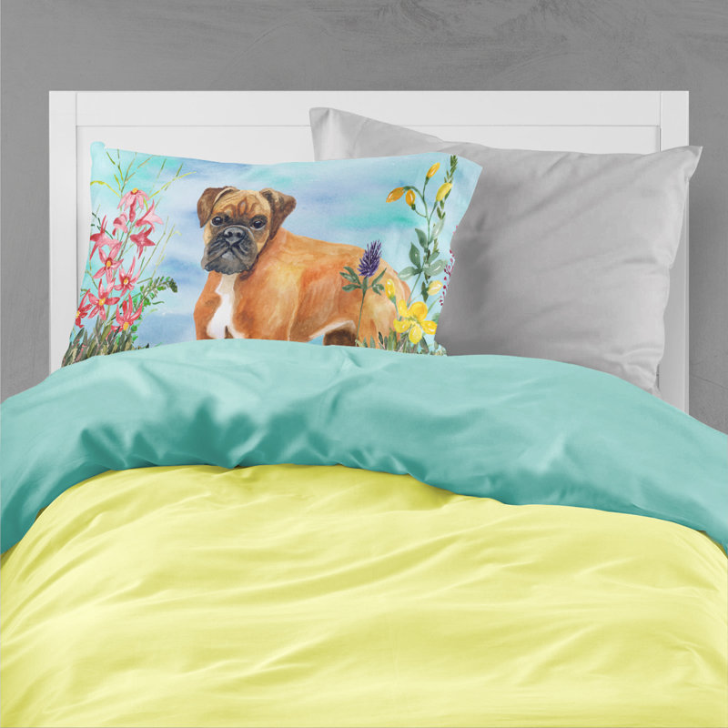 Taie d’oreiller spring, Boxer allemand
