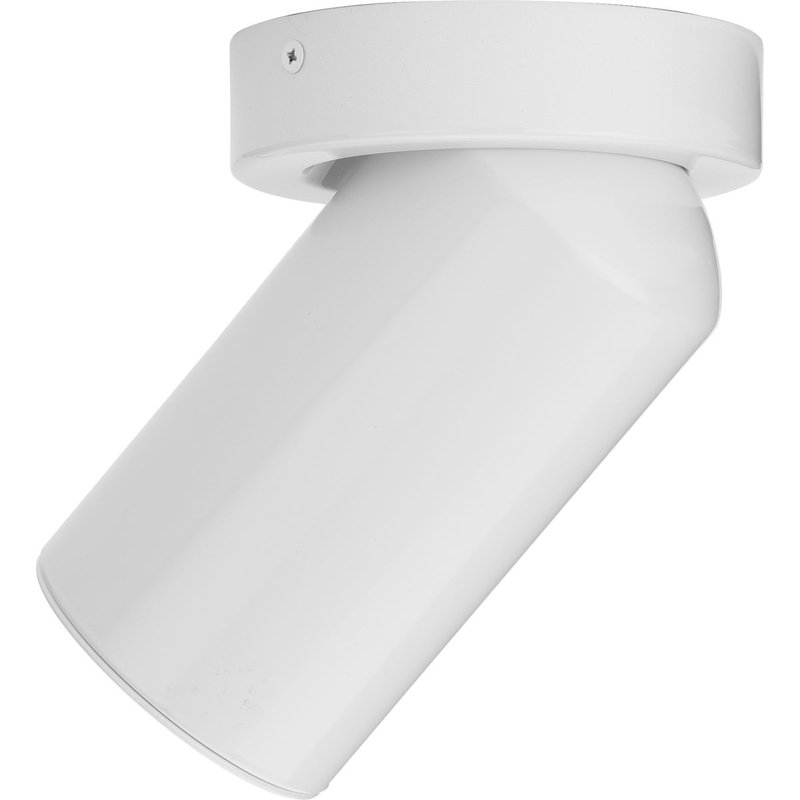 Arimentha Aluminum LED Flush Mount, White
