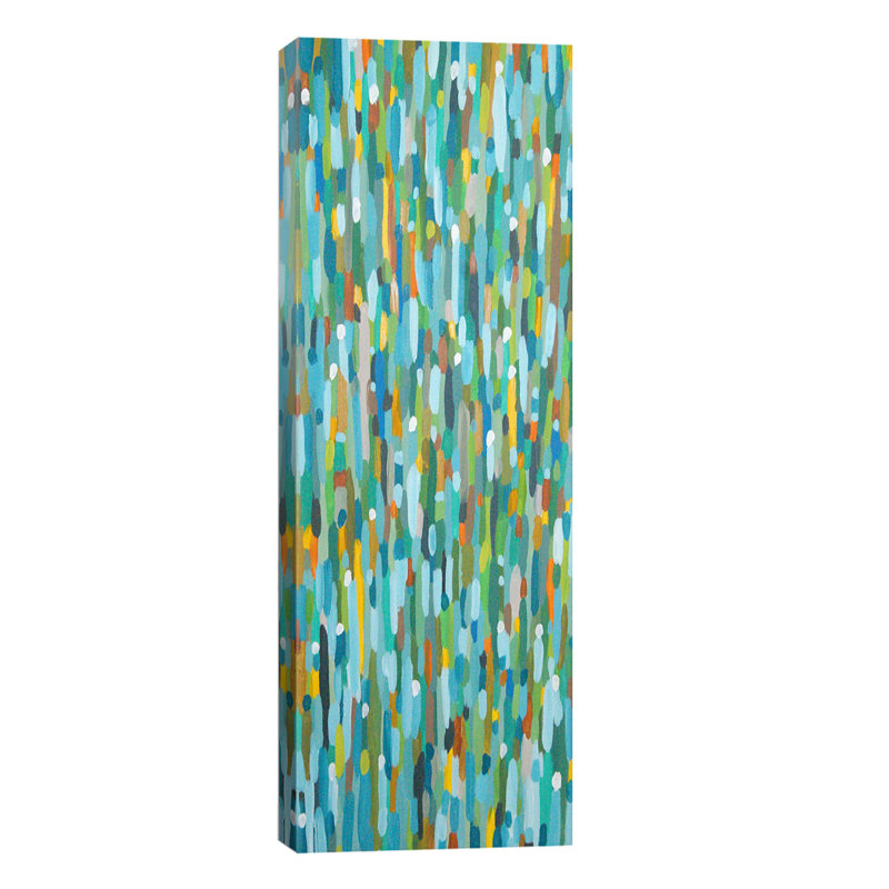 Les Uns Contre Les Autres by Sylvie Demers - Wrapped Canvas Panoramic Painting, 30.48 cm H x 91.44 cm W x 1.91 cm D