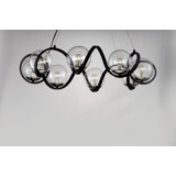Lustre géométrique 8 lumières unique/à l’état Schumann
