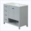 Meuble-lavabo 36 po avec comptoir, deux portes et deux tiroirs-940074648