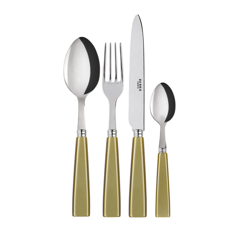 Sabre Paris - 24 Pieces Cutlery Set Icône, Moss