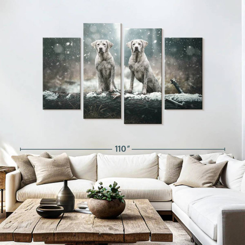 Brampt Muddy Labrador Dogs