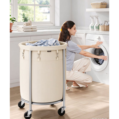Steel Laundry Hamper