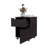 Newriver Nightstand With 1 Door And 1 Drawer , Wengue