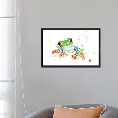 «Tree Frog», impression sur toile tendue