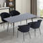 Metal Base Dining Table