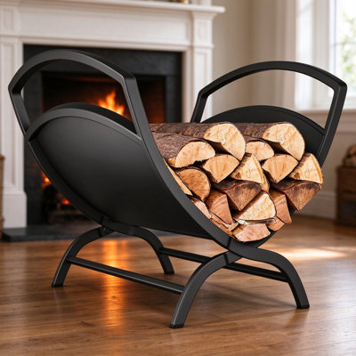32 W x 20 D Metal Log Rack