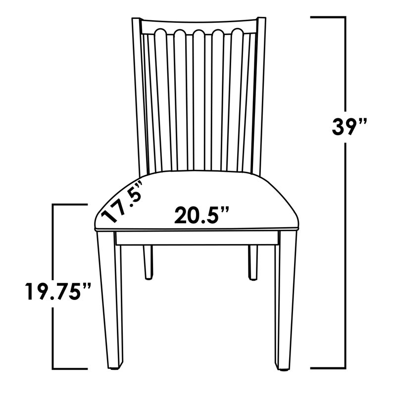 6 - Person Trestle Dining Set