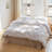 French Linen Bed Skirt with Pleated Corner Drop-135105756-135105761-135105750