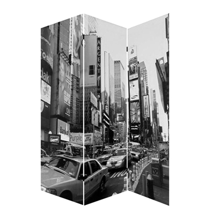 Pollan 48'' W x 72'' H 3 - Panel Folding Room Divider