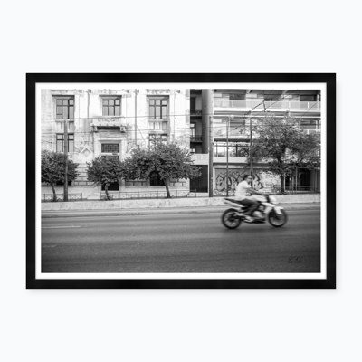 Leoforos Vasilisis Amalias Framed Photographic Print