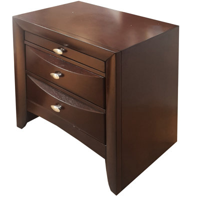 Finish Nightstand: Practical Design Nightstand In : Storage With Drawer Option