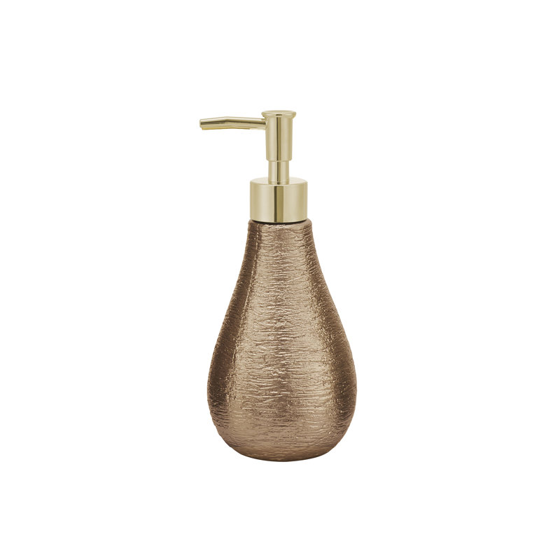 Oil Rubbed Bronze Stoneware Lotion Dispenser